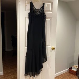 Black evening dress